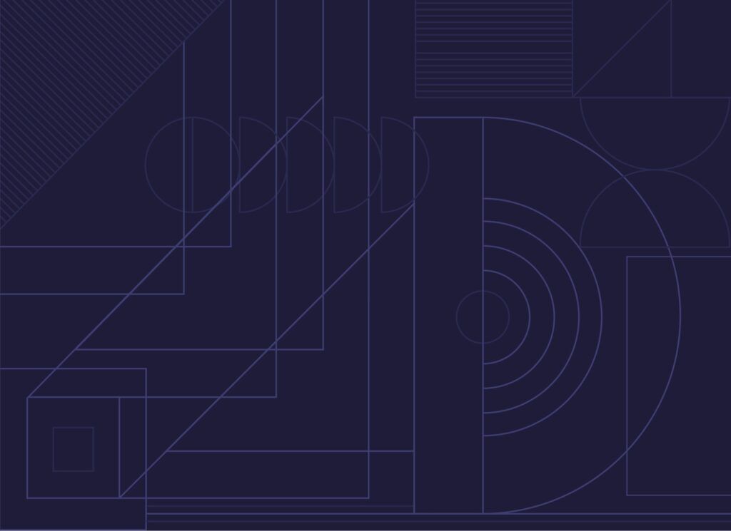 Decorative pattern, colorful navy geometric lines.