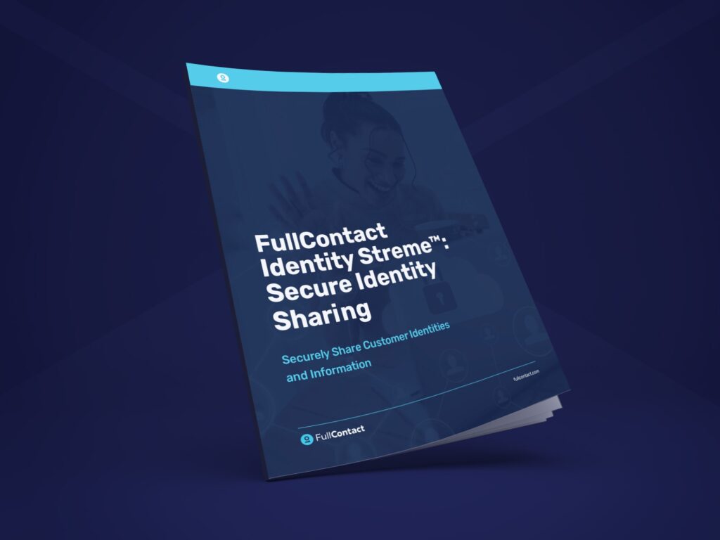 Securely share customer identities with FullContact Identity Streme.