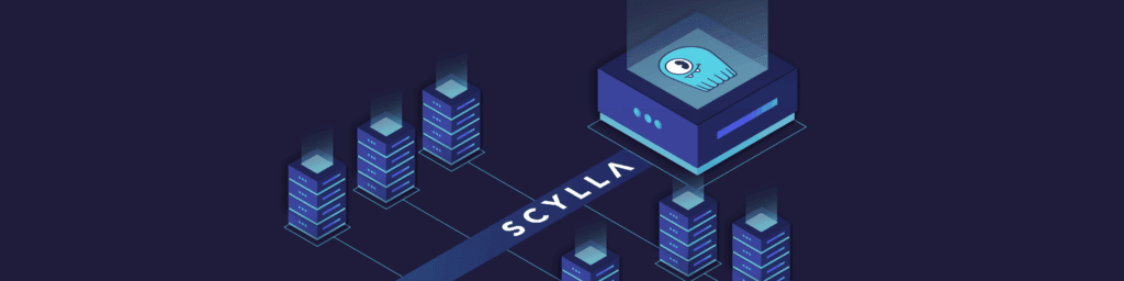 Illustration of Scylla connected to data stacks.