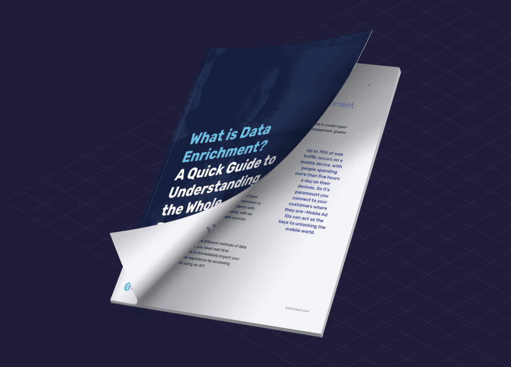 Quick Guide to Data Enrichment and Understanding the Whole Person.