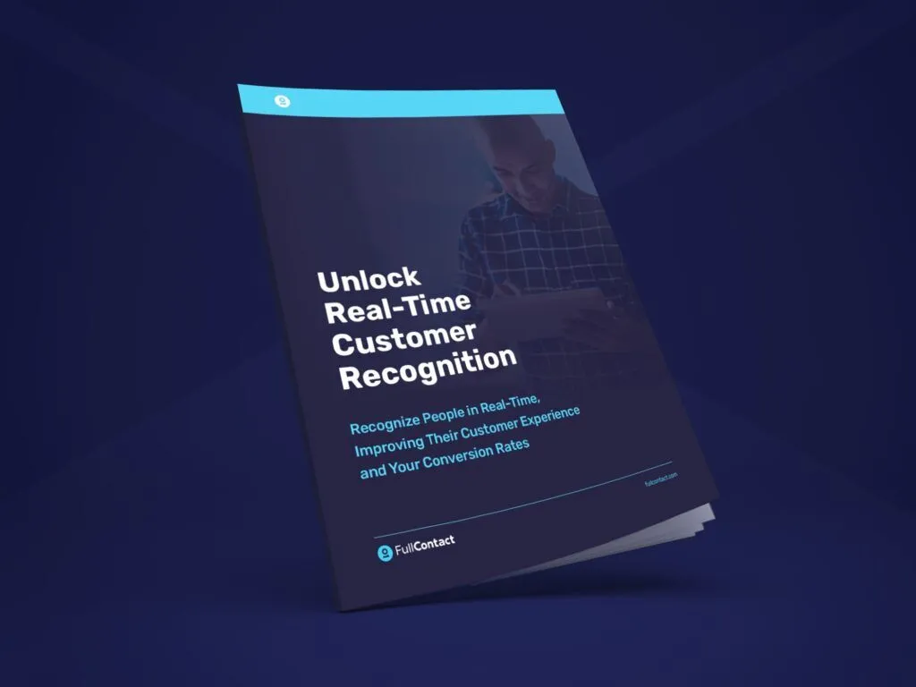 Unlock Real-Time Customer Recognition, cover art.