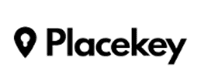 Placekey logo, black.