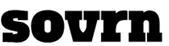 Sovrn logo, black.