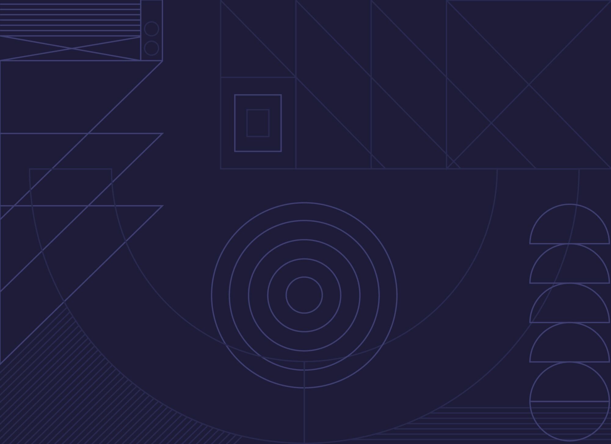 Decorative geometric pattern in navy.