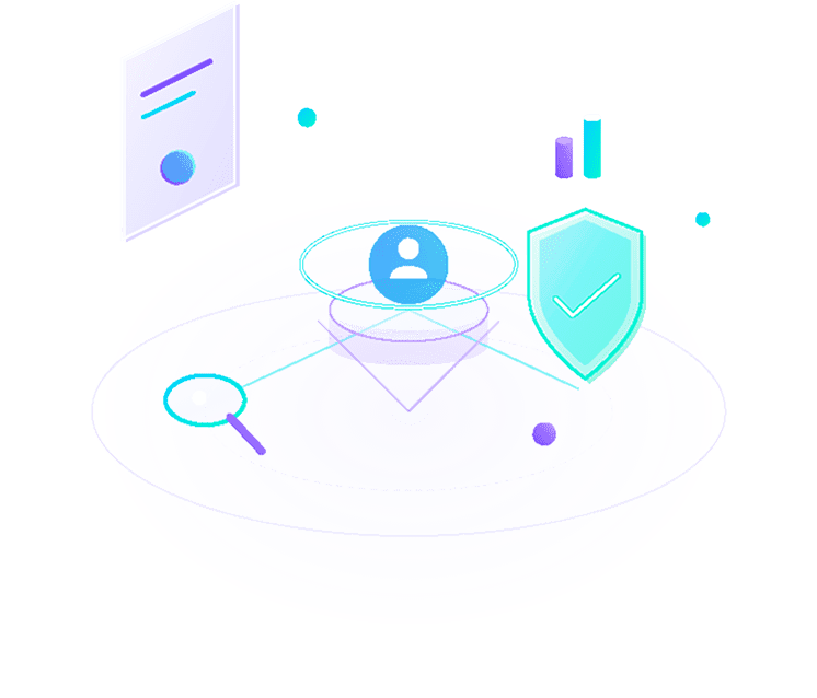 Secure identity visual.