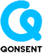 Qonsent logo, full color.