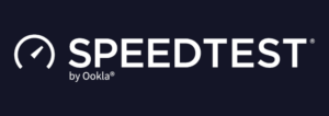 Speedtest by Ookla logo.