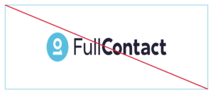 Incorrect FullContact logo with stretching.