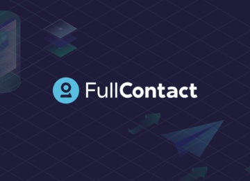FullContact Logo Mark and illustration of data elements