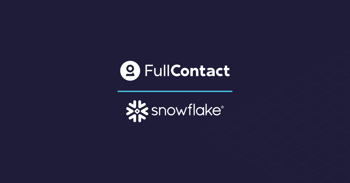 FullContact Launches a Snowflake Native App in the Data Cloud