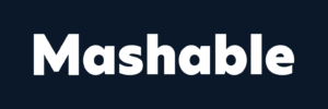 Mashable logo.