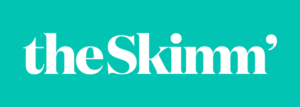 theSkimm logo.